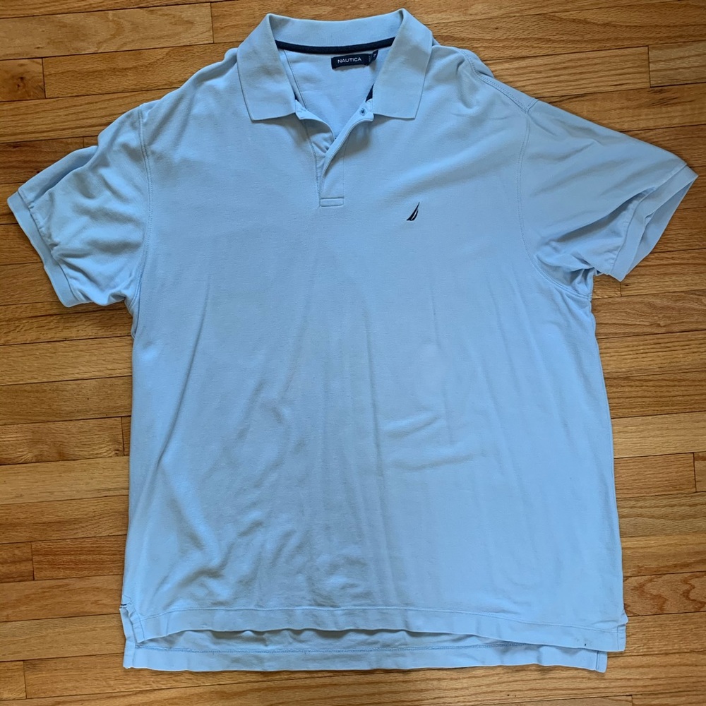 Men’s Nautica Polo - Light Blue